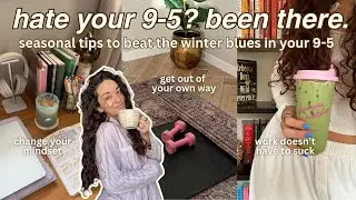 tired of winter blues and 9-5 life? I was too until I made this winter work week survival guide ❄️