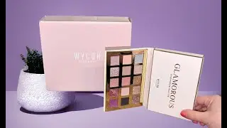 Swatches Completo GLAMOROUS Palette Wycon