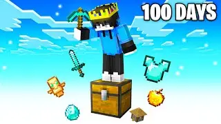 Minecraft, But I’m TRAPPED With Only ONE CHEST…