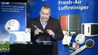Ionen-Zahnb&uuml;rste, chlorfrei Duschen, Luftreiniger, Luftreinigung, saubere Luft mit Luft-Ionisator