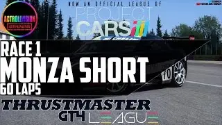 Project Cars - #ActOR GT4 League -  Round 1 - Monza Short (60 Laps)