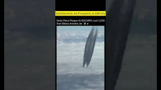 Mind-Blowing Jet Close Call in the Sky! #shorts #aviation #airplane