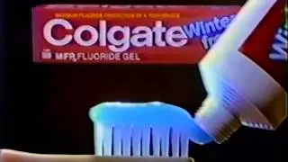 80's Ads: Colgate Gel Toothpaste 1983