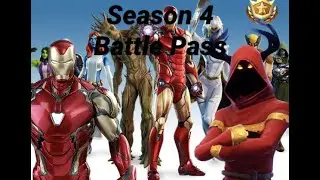 A Marvel Comic Fans Blind Reaction To The Fortnite Chapter 2 Season 4 Battle Pass!