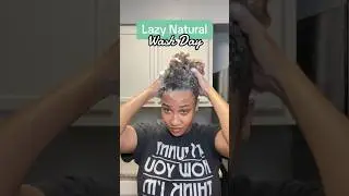 &ldquo;Lazy Natural&rdquo; Wash Day
