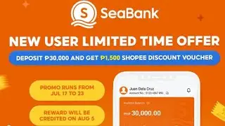 SeaBank Promo 1,500 Shopee Discount Voucher for New User