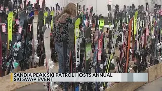 Sandia Peak holds 2025 Ski Swap