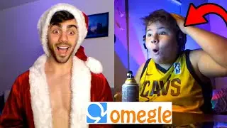 REACCIONES GRACIOSAS EN OMEGLE! #11 (version navide&ntilde;a)