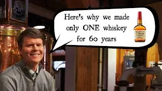 The discipline of Maker's Mark Bourbon, with distillery MD Rob Samuels