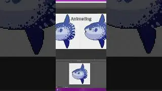 Creating a new fish for my game! 🐠 #indiedev #pixelart #gamedev #cozygames #indiegames #fish