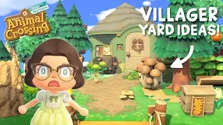 10+ Ideas For Decorating Your Villager Yards! | Animal Crossing New Horizons