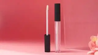 Custom  mini Lip gloss tube with vintage design