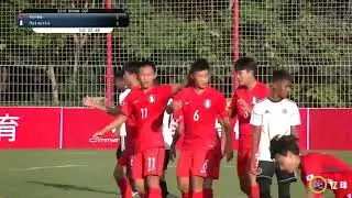 2018 WUHAN CUP U14 Korea vs Malaysia 2:1 - YI BALL