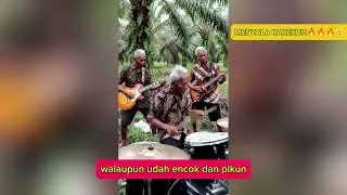 (Full video😉) sepuh main band di tengah kebon sawit😂😂