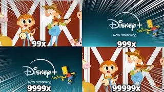 The Simpsons Disney Plus Intro + Old MacDonald Had A Farm Intro Hyper 999999x Speed