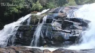 Waterfall View Sound ! Relax your mind feel The Realistic Moment
