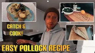 ПОЙМАЙТЕ, ЧИСТИТЕ И ПРИГОТОВЬТЕ МИНТАЙ | ПРОСТОЙ, ВКУСНЫЙ РЕЦЕПТ | КАК ПРИГОТОВИТЬ РЫБУ