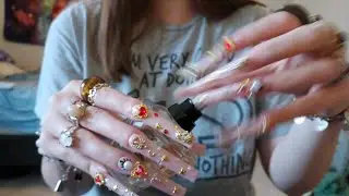 Fast and Aggressive Nail Tapping and Ring/Bracelet Clacking ASMR (No talking)
