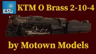 KTM O Brass 2-10-4 with LokSound 5 XL