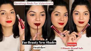 Find Your Signature Valentine's RED! Fae Beauty Lip Whip | New Shades | Amazon Ultimate Brand Sale