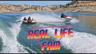 Lake day, Jet ski's and extreme tubing!