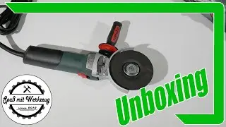 Metabo Flachkopf-Winkelschleifer WEF 15-125 Quick 🛠 Unboxing