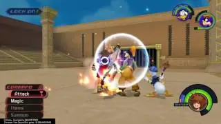 Kingdom Hearts 1.5 Hercules Cup (Cloud Fight)