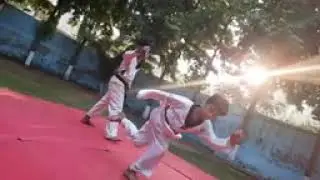 Teakwood 360 Kick by team karate 05