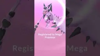 Another Mega Registered to Pokedex 🥳|| Mega Aerodactyl pokemon go #anime #gamer