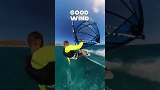 Windsurf action part 35! #windsurf  #windsurfing #extreme  #surf #watersports #shorts #insta360