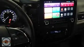 Магнитола REDPOWER K 51156 R IPS DSP. Как выглядит в машине.