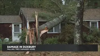 Storm Causes Extensive Damage In Duxbury