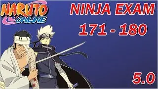 Naruto Online 5.0: Ninja Exam 171 - 180 | Lightning Main (Midnight Blade)