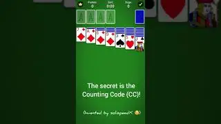 (Mobilityware) Solitaire: how to solve any deal really fast with Counting Code
