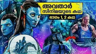 Avatar 1 & 2 Full Story in Malayalam | Fire and Ash Explanation & Recap