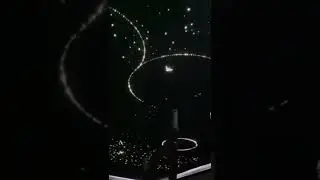Fiber optic star ceiling light