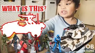 Soldier Force and Halo Soldiers Toys | Toy Review | Video for kids | Toys for kids