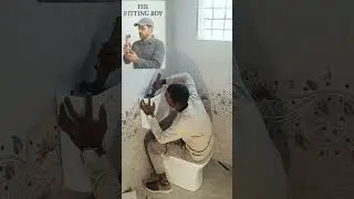 Western commode fitting and flash tank fitting The fitting boy #srk #the 