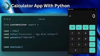 Calculator App With Python