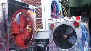 Lahori air cooler demand in hot weather