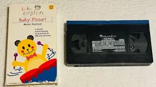 Opening to Baby Einstein: Baby Mozart 2003 VHS (28th Anniversary Special)