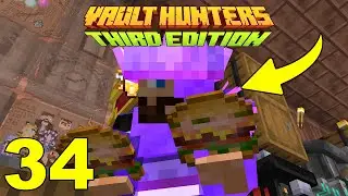 X9 Times Living Vault! Omega Leveling To 92 in Minecraft Vault Hunters Ep. 34