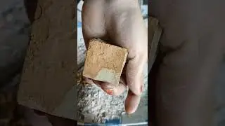 YELLOW COTED WHITE SLATE ITEMS CLEANING VIDEO