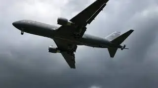 KC46A Pegasus Landing at Mildernhall @PlaneCrazy