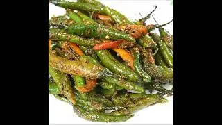 hari mirch fry recipe in hindi, mirchi fry recipe in hindi, fry mirchi recipe in hindi, green chilli