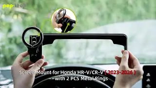 pop-tech Car Phone Holder for 2023 2024 2025 2026 Honda HR-V/CR-V Accessories 7/9-inch Screen