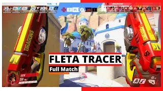 FLETA POV | Tracer & Echo | Winners Final | Dragons vs Fuel | OWL Season 2021 Playoffs