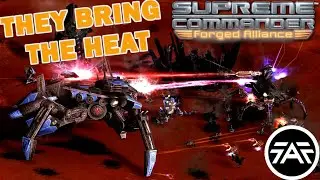 RED HOT ACTION!!! FAF Replay Cast #01 | Supreme Commander: Forged Alliance Forever