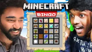 Minecraft Tamil Bingo Challenge - 1st to Collect 5 Items WINS!