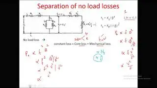 11. Separation of No Load losses in three phase induction motor | EEE | English
